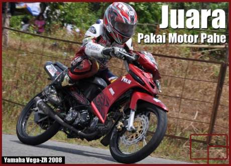 Juara Region Sumatera Pakai Motor Pahe